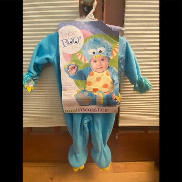 NWT. In Character Monster’s Inc. BABY BOO COSTUME. Size S (6 months- 12 months) - Picture 1 of 16